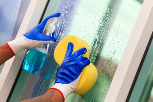 Low-carbon van used for carpet cleaning services in Whitton