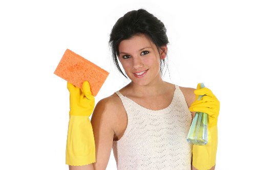Steam carpet cleaning in a Whitton living room
